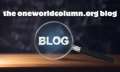 The Oneworldcolumn.org Blog: An In-Depth Look