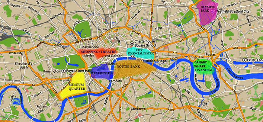 London Central Business District Map: A Comprehensive Guide