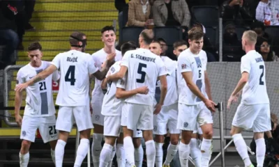 England National Football Team vs Slovenia National Football Team Lineups