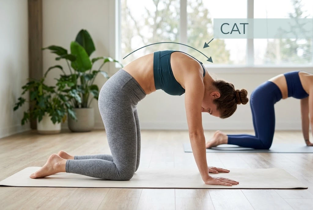Cat Cow Exercise