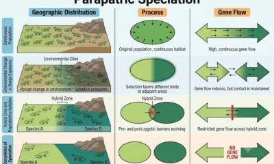 Parapatric speciation