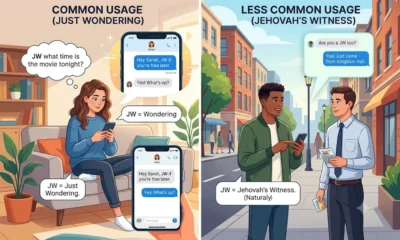 What does JW mean when texting